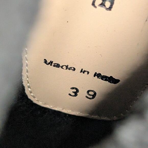 Ron White Odelia Suede Weatherproof Heel Bootie Women's Black Size US8.5 EU39 - Picture 6 of 11